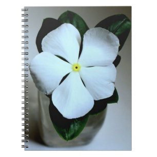 White Flower Notebook