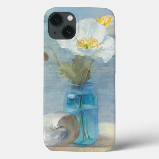 White Flower Overlooking the Sea Case-Mate iPhone Case (Back)