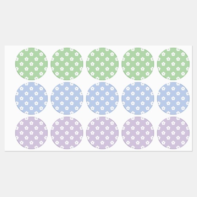 White Flower Pattern (Sheet)