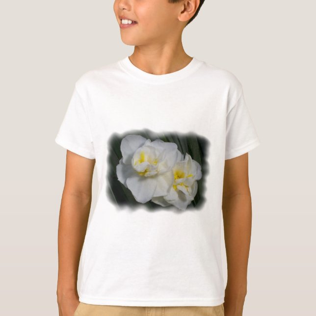 White Flower T-Shirt (Front)
