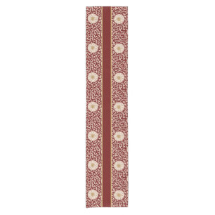 White Flowerfest Short Table Runner