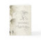 White Flowers Happy 20th Wedding  Anniversary Card
