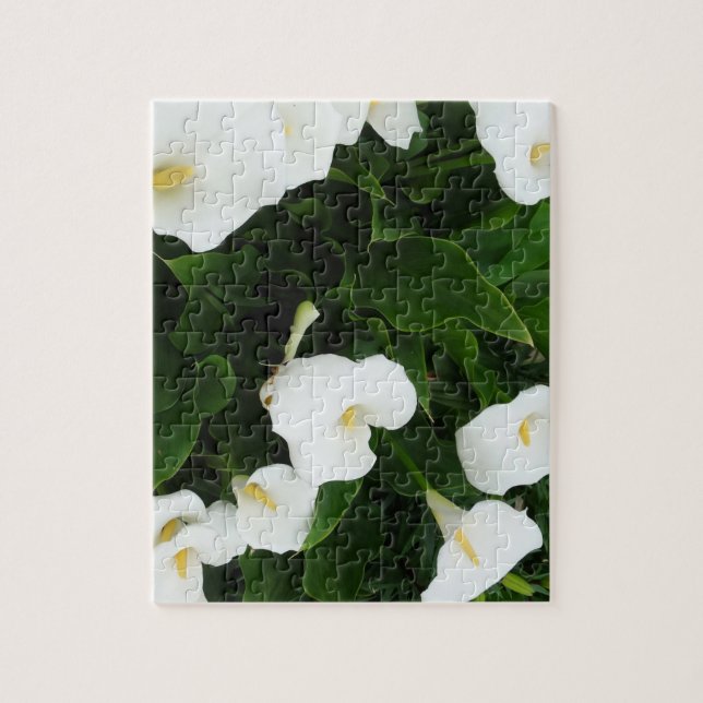 White Flowers Photogrpahy Jigsaw Puzzle (Vertical)