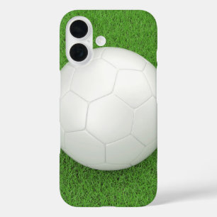 White football ball iPhone 16 case