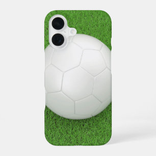 White football ball iPhone 16 case