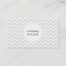 white frame on grey chevron