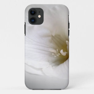 white freesia iPhone 11 case