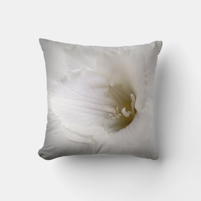 white freesia cushion (Front)