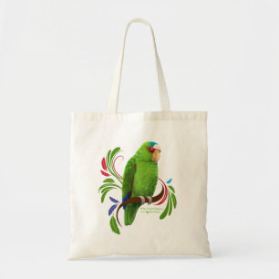 White Fronted Amazon Tote Bag