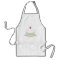 White Frosted Cupcake Apron