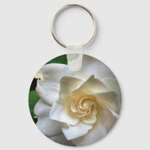White Gardenia Key Ring