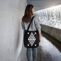 White Geometric Triangles