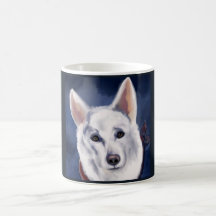 WHITE GERMAN SHEPHERD