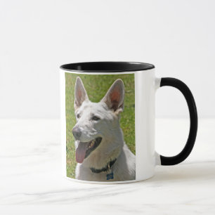 White German Shepherd Coffee Mug