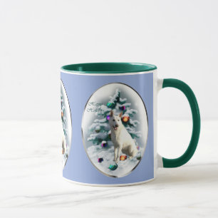 White German Shepherd Lovers Christmas Mug