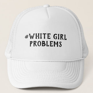 White Girl Hat