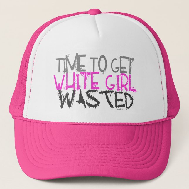 White Girl Wasted Hats (Front)