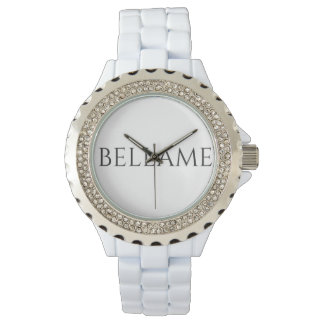 White Glam Watch