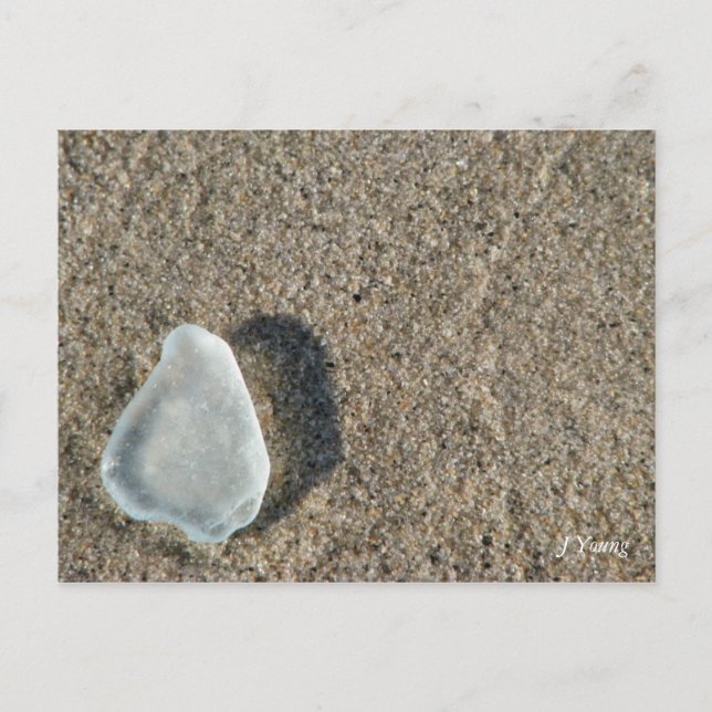 White Glass Postcard (Front)