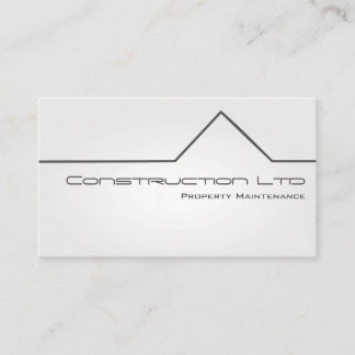 White Glow Property Maintenance Business Card