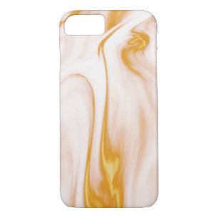 White Gold And Pink Marble Stone Texture iPhone 8/7 Case