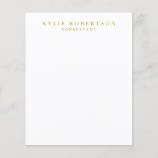 White Gold Colours Professional Trendy Plain Flyer