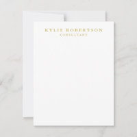 White Gold Colours Professional Trendy Plain Paper