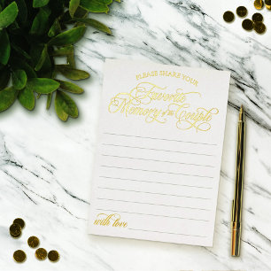 White Gold Favorite Memory of the Couple 