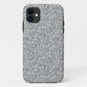 White Gold Glitter iPhone 11 Case