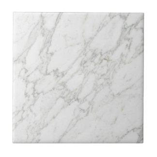 White Gold Marble Elegant Minimalist Luxury Design Ceramic Tile