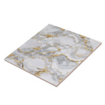 White Gold Popular Marble Agate Collection