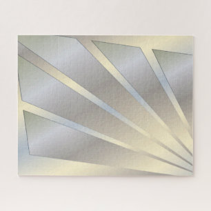 White gold rays jigsaw puzzle