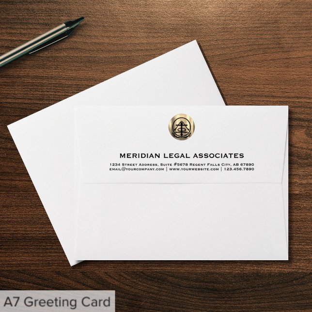 White Gold Seal Professional Envelope (Creator Uploaded)