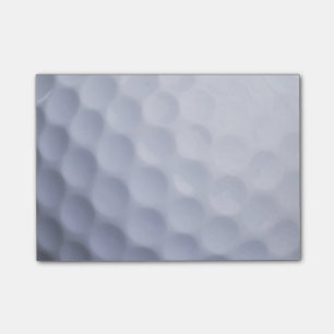 White Golf Ball Sports Template Post-it Notes