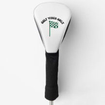 White Golf Head Cover | Stylish Driver Cover Golf