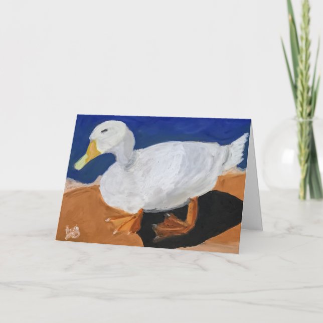 White Goose Card (Front)