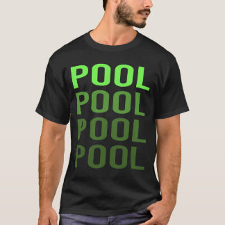 White Gradient Pool T-Shirt