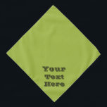 White Grape Green Spring Season Solid Colour Bandana<br><div class="desc">Pet Bandanna printed with White Grape Green Spring Season Solid Colour illustration and select products collection by TheFabricSeal print on demand shop at Zazzle.com #ZazzleMade https://www.zazzle.com/store/thefabricseal TheFabricSeal©️Original. White Grape Green is described as a light, fresh, and slightly greenish white shade, often associated with the colour of a young, fresh white...</div>