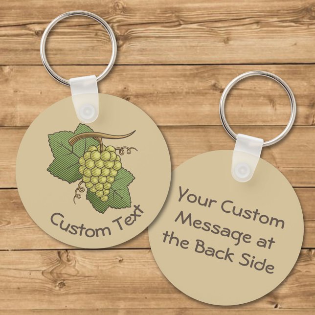 White Grapes Keychain (Creator Uploaded)