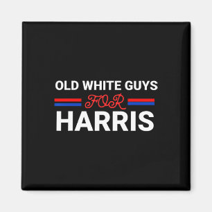 White Guys For Harris Kamala  Magnet