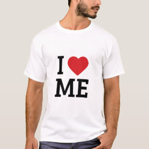 White Half Sleeve T-Shirt with love design
