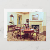 White Hall Dining-Room, near Charleston Postcard (Front/Back)