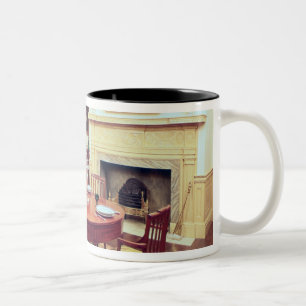 White Hall Dining-Room, near Charleston Two-Tone Coffee Mug