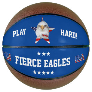 White Head Eagle, The American Flag, Star Basketball