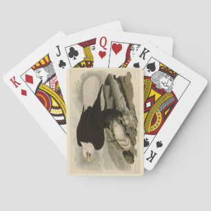 White-headed (Bald Eagle) Audubon Birds of America Playing Cards