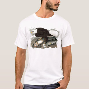 White Headed Eagle John James Audubon T-Shirt