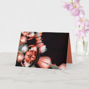 "White heart in black from sun" & Silence Card