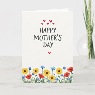 White Heart Pattern Card