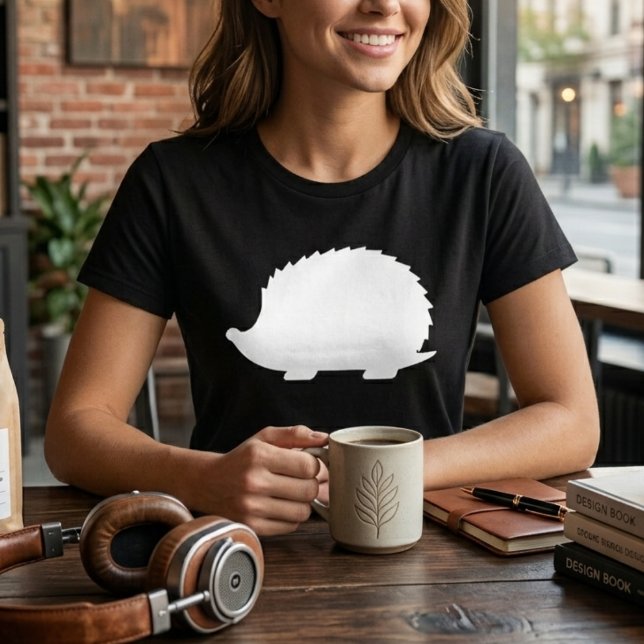 White Hedgehog Tri-Blend Shirt (Creator Uploaded)