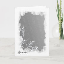 White Holidays! Holiday Card